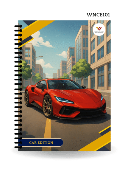 Cars Print Premium Notebook
