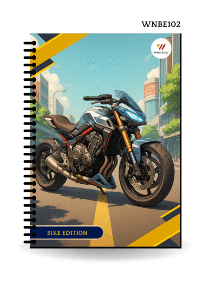 Bike Print Premium Notebook