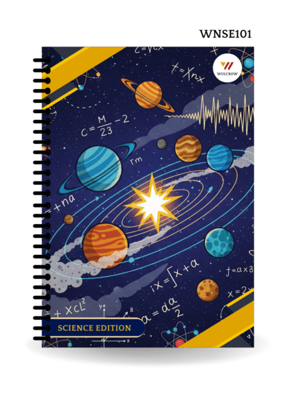 Science Print Premium Notebook