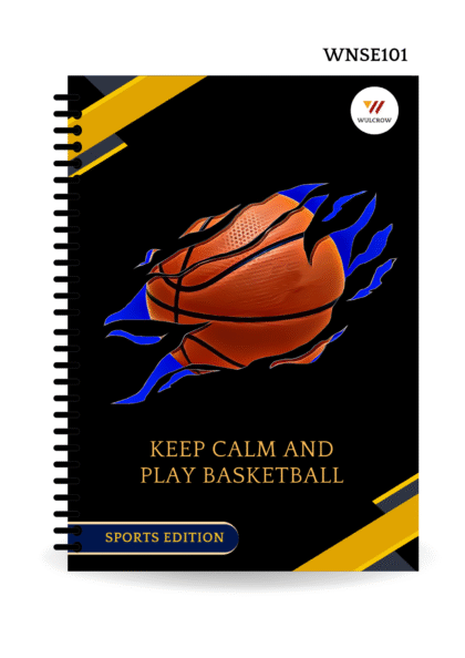 Basketball Print Premium Notebook